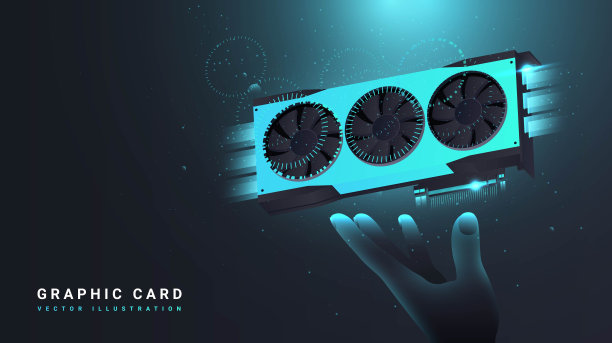 图形卡在手图片下载