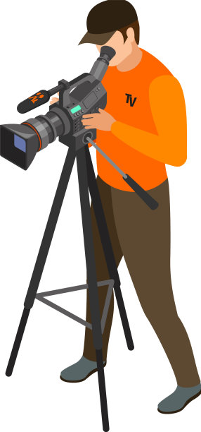 摄影师等距图片下载