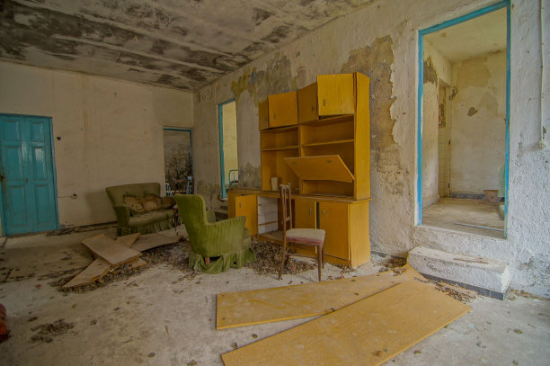 废弃的老房子，数码照片图像图片下载