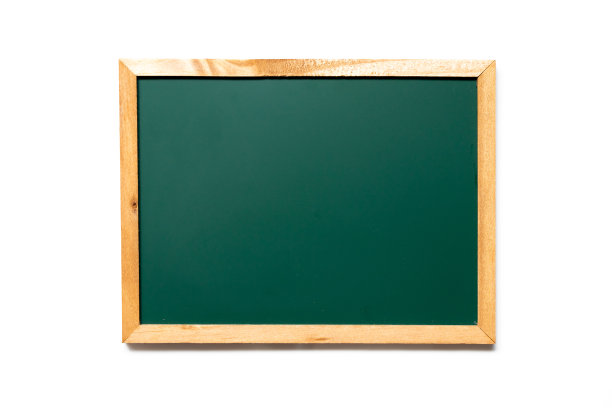 空白绿色黑板上的白色背景与复制空间添加文字或文字的广告图片下载