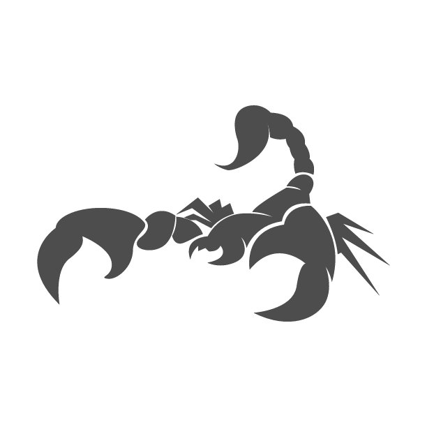 蝎子图标标志设计插画图片下载