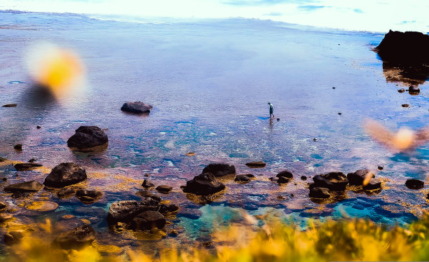 太阳~海~天图片下载