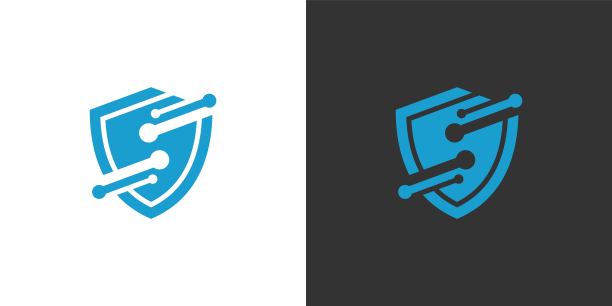 字母S安全标识技术为您的公司，屏蔽标识为安全数据图片下载