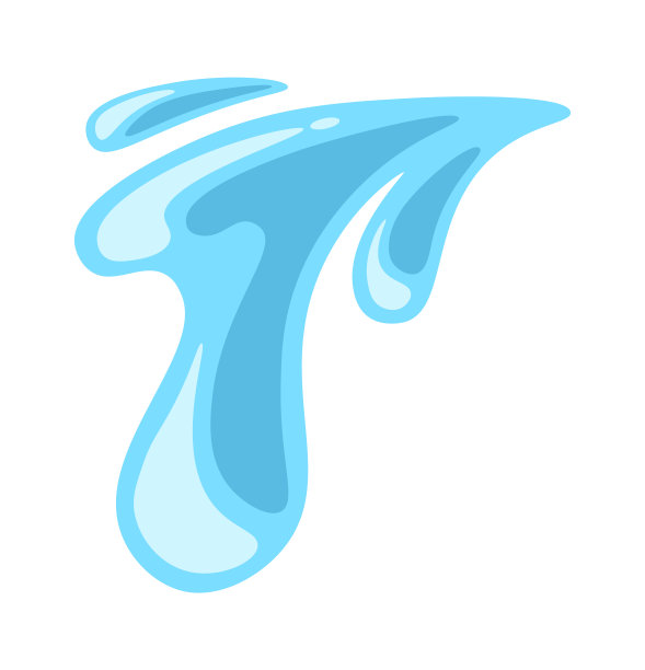 水滴图标。矢量图图片下载