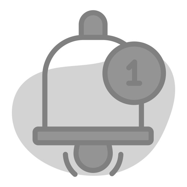 提醒图标。用户界面矢量插图，作为线艺术风格的简单矢量符号和潮流符号，用于设计和网站，或移动应用程序，图片下载