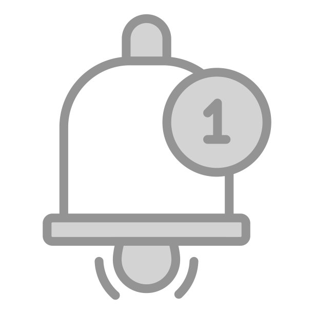 提醒图标。用户界面矢量插图，作为线艺术风格的简单矢量符号和潮流符号，用于设计和网站，或移动应用程序，图片下载