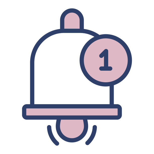 提醒图标。用户界面矢量插图，作为线艺术风格的简单矢量符号和潮流符号，用于设计和网站，或移动应用程序，图片下载