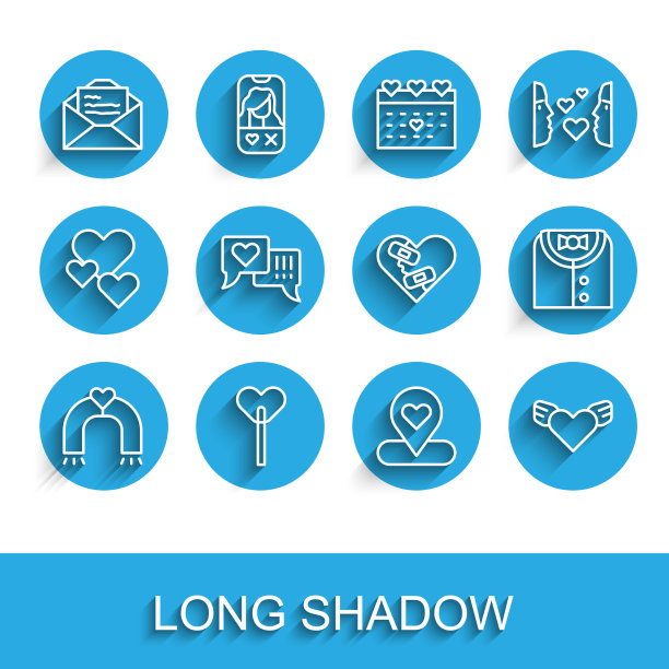 套线爱情磁铁棒棒糖贺卡图片下载