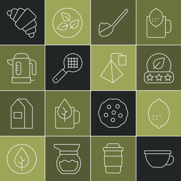 用柠檬茶叶匙套衬杯茶图片下载