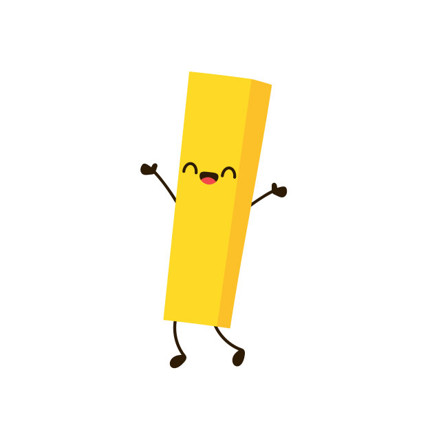 炸薯条卡通向量。炸薯条吉祥物。图片下载