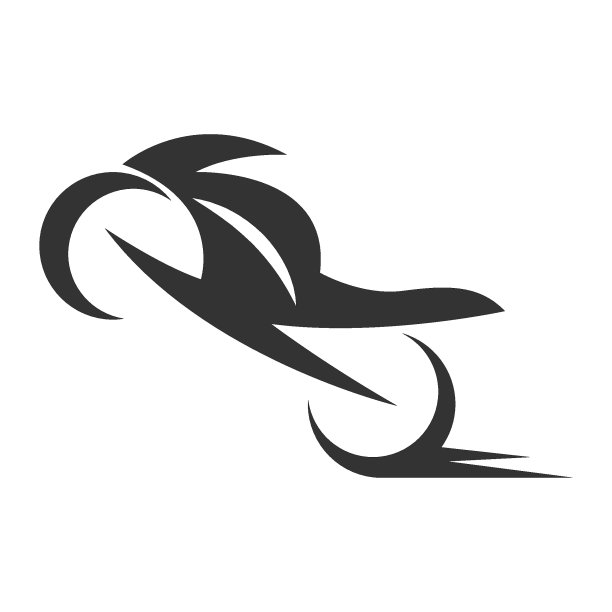 摩托车图标标志设计图片下载