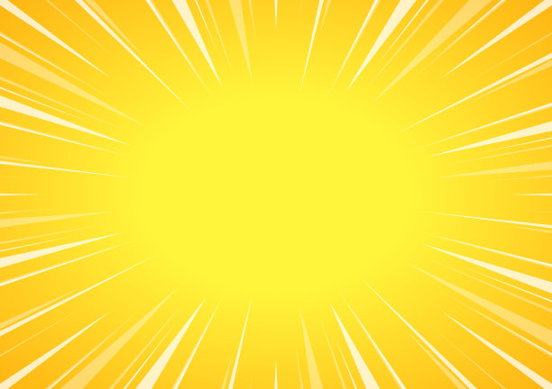 黄色背景。红线墙纸。抽象黄色矢量背景与条纹。图片下载