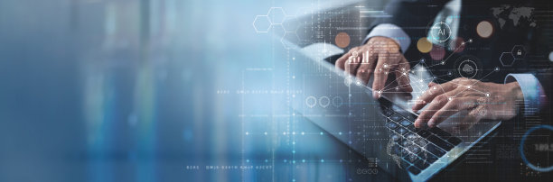 商业智能，数据科学，全球商业，数字技术概念。商人在笔记本电脑上工作，利用全球网络技术和大数据进行规划图片下载