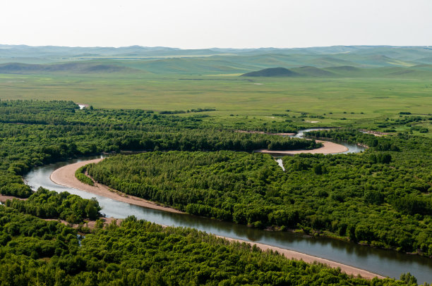 亚洲最大的湿地之一，中国额尔古纳湿地图片下载