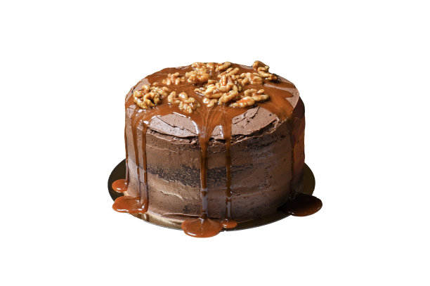 巧克力焦糖蛋糕图片下载