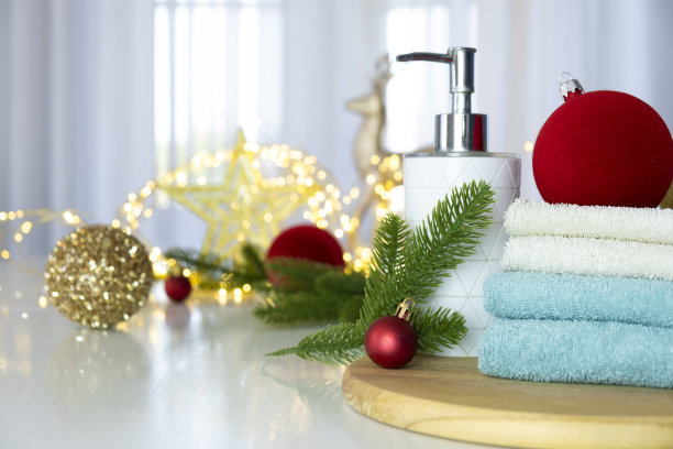 圣诞节水疗图片下载