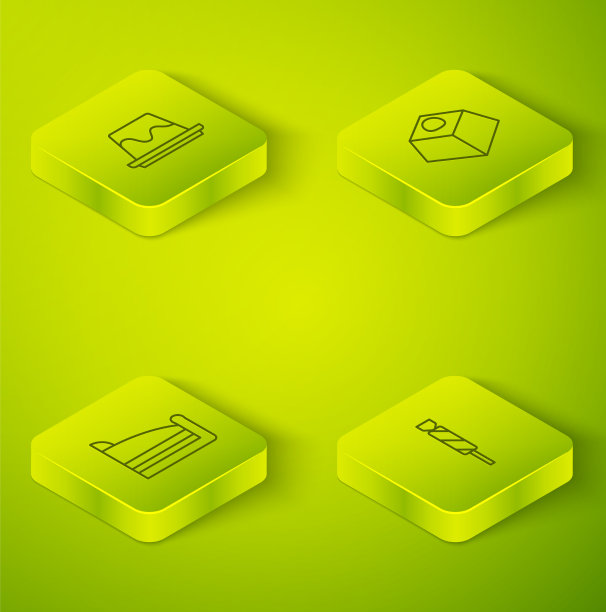 设置等距线布朗尼巧克力蛋糕块图片下载