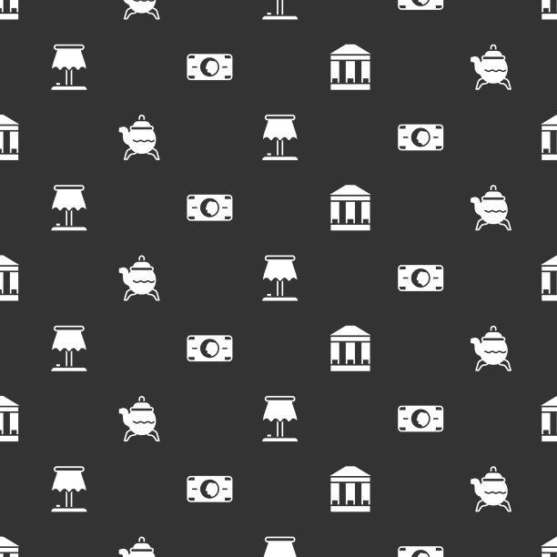 集博物馆建筑经典茶壶台灯图片下载