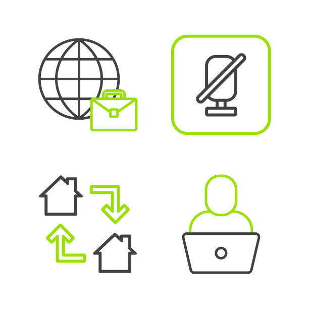 设置线上自由职业者在线工作静音图片下载