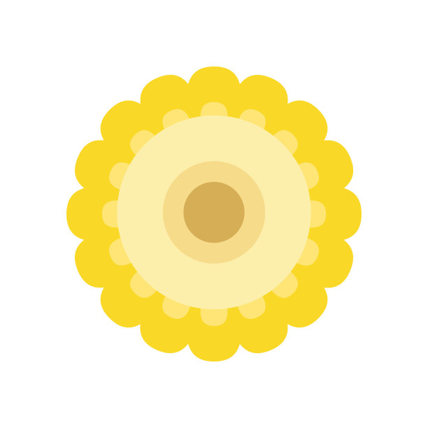 玉米图标向量。白底玉米。图片下载