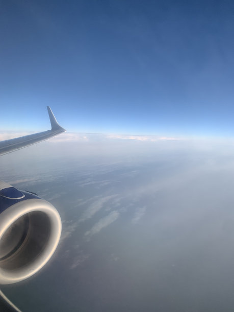 飞机高空景观图片下载