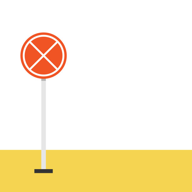 停止符号向量。停止的迹象。图片下载