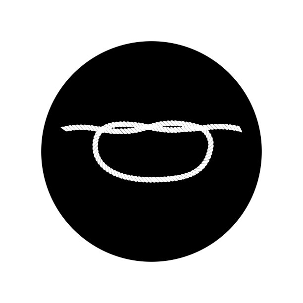 绳子图标标志矢量图片下载
