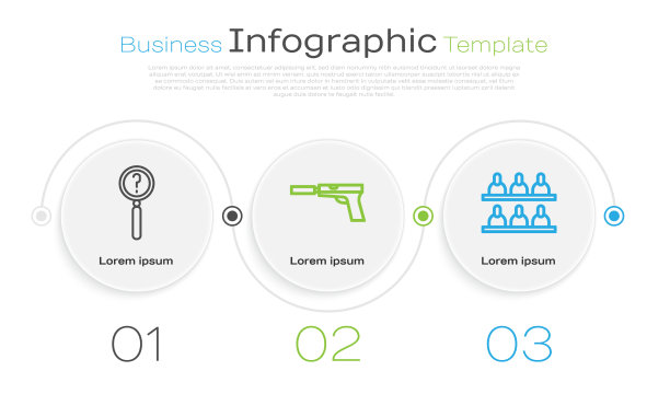 设置线放大镜与搜索手枪或图片下载