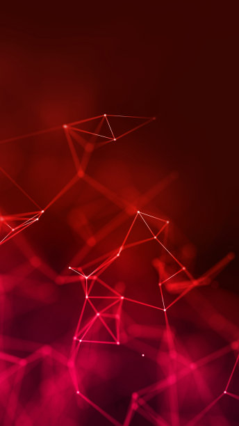 数字神经丛背景。网络连接和点背景。未来主义和技术抽象的背景图片下载