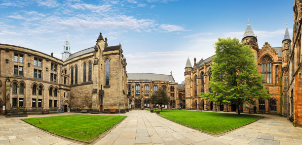 格拉斯哥大学-苏格兰，英国图片下载