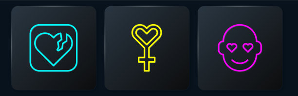 定线心碎或离婚浪漫的男人和图片下载