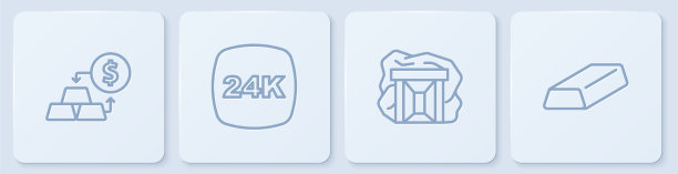 设线黄金兑换货币矿条24k和图片下载