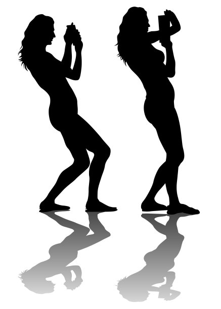 相机的女人图片下载