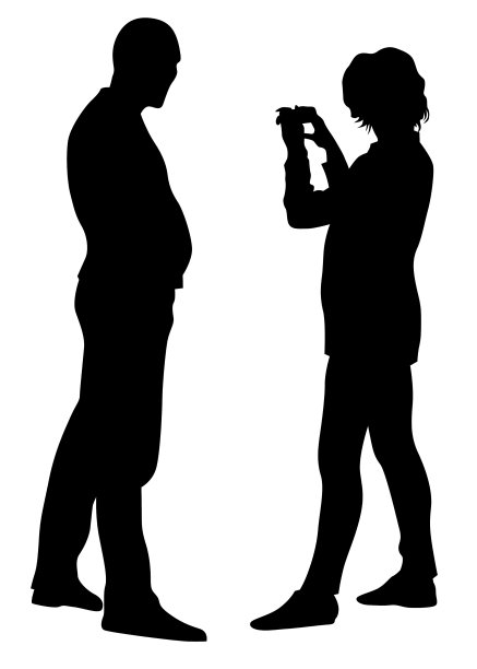 相机的女人图片下载