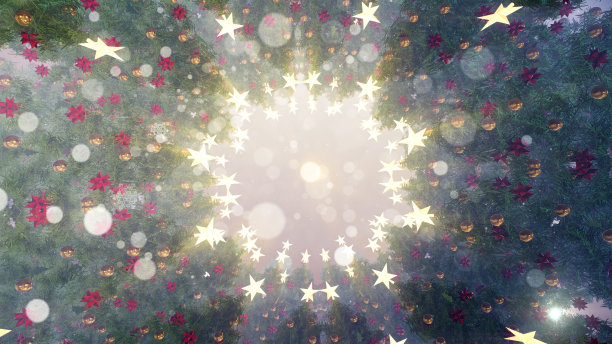 圣诞树魔法图片下载