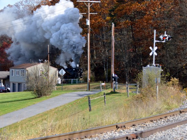 蒸汽压力接近La Lave，美国东部图片下载