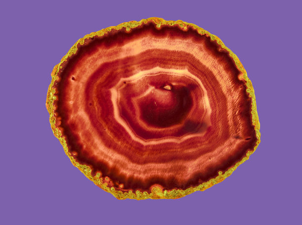 奢华的矿物水晶背景材质。图片下载