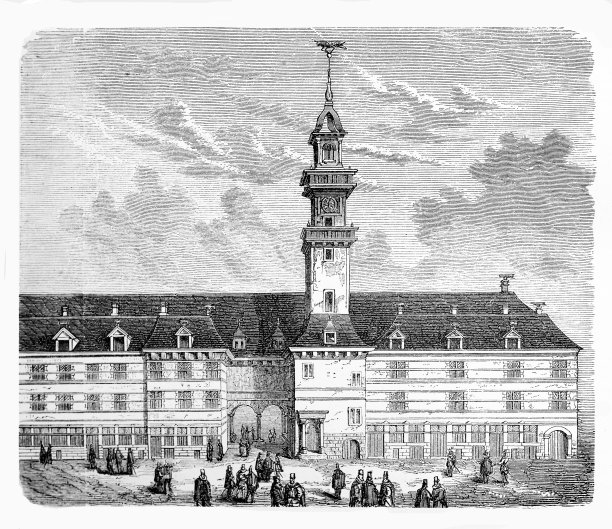 伦敦皇家交易所英国第一个专业商业大楼。1571年由伊丽莎白女王一世开放，1666年毁于伦敦大火图片下载