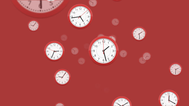 时钟图案背景图片下载