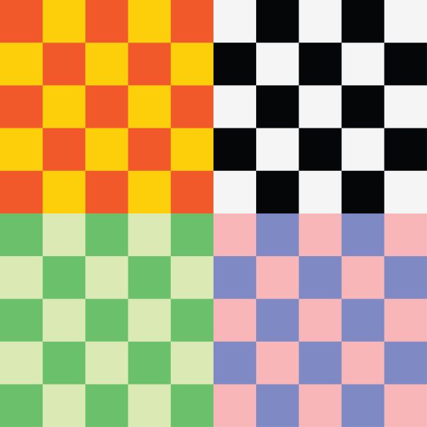 套格子无缝图案背景。多彩的，重复。纺织品，海报，模板图片下载