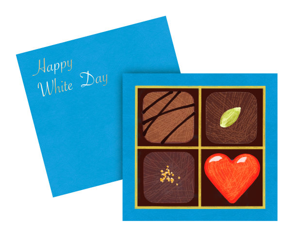 情人节礼物。各种各样的巧克力。图片下载