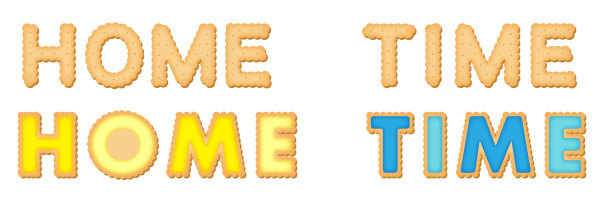 饼干和饼干材料。首页时间。图片下载