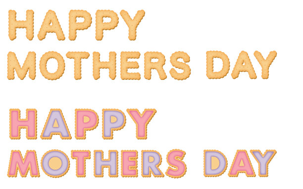 饼干和饼干材料。母亲的一天。图片下载