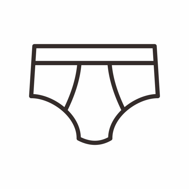 内衣轮廓样式图标图片下载