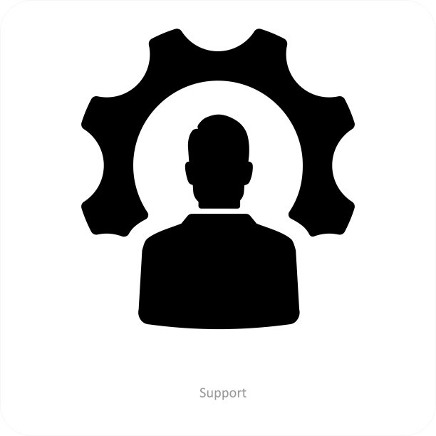 支持与服务图标概念图片下载
