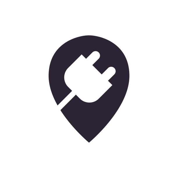 电动汽车充电站插销和零排放运输。图片下载