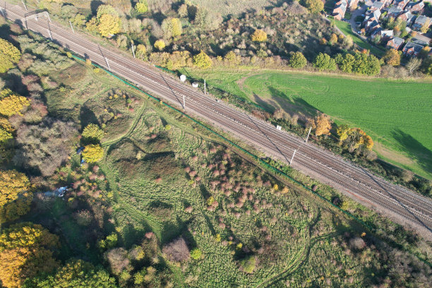 航拍英国乡村景观图片下载