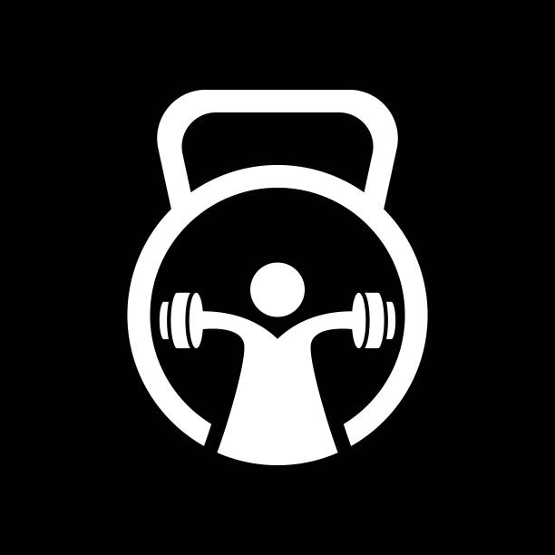 健身标志模板矢量图标图片下载