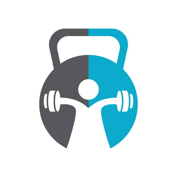 健身标志模板矢量图标图片下载