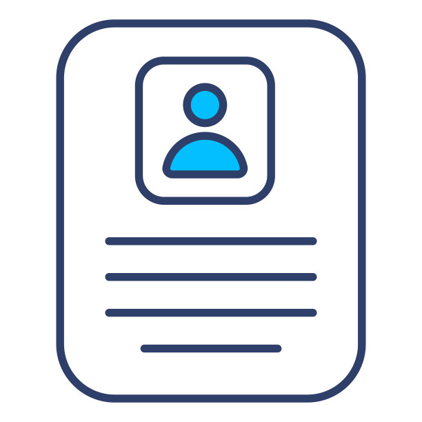 resume金融相关矢量线图标。可编辑笔画像素完美。图片下载